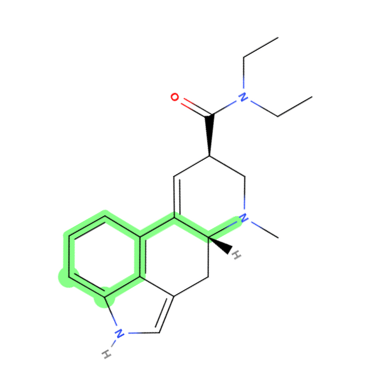 LSD contains the molecular shape and structure of dopamine! LSD contains the molecular shape and structure of dopamine!